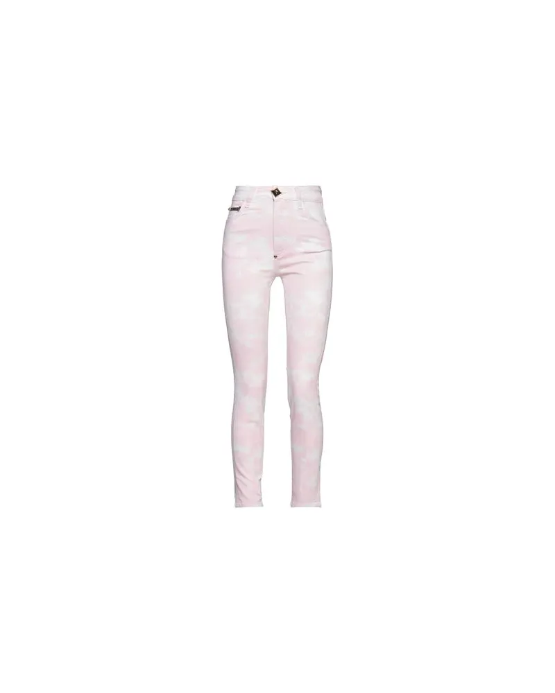 Philipp Plein HOSEN & RÖCKE - Jeanshosenauf YOOX.COM Hellrosa