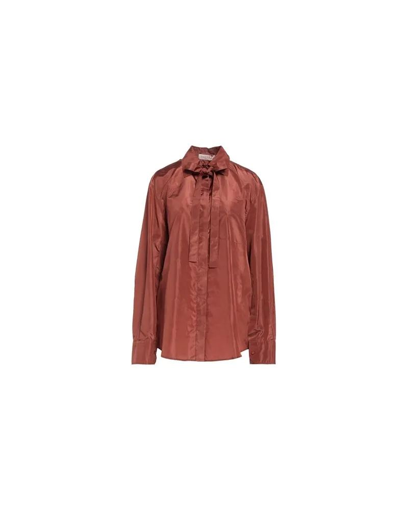 Valentino Garavani TOPS - Hemdenauf YOOX.COM Rostrot