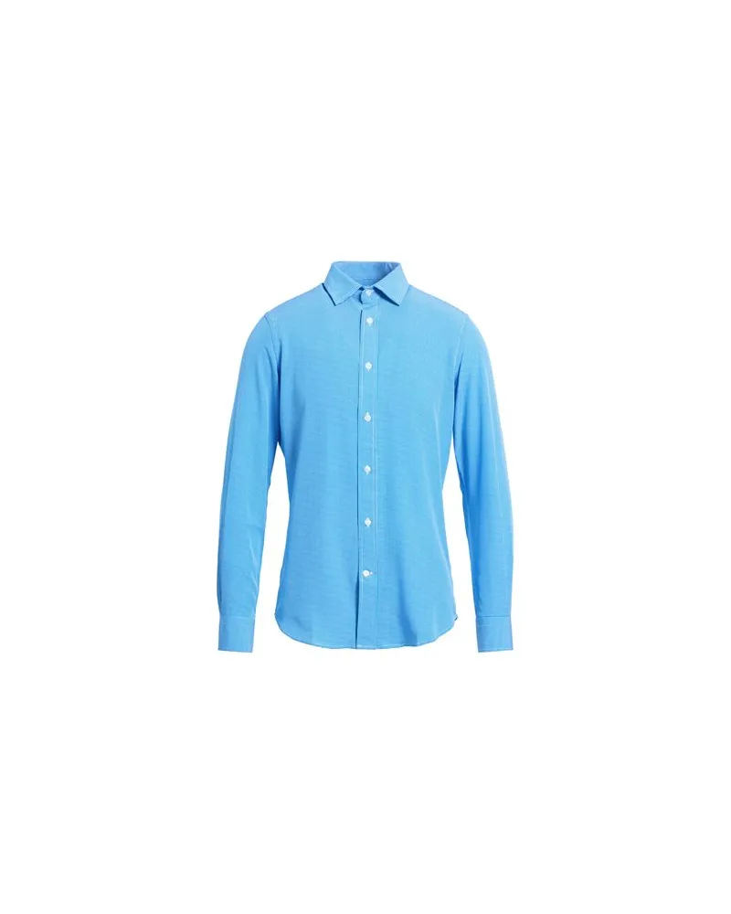 Scotch&Soda TOPS - Hemdenauf YOOX.COM Azurblau