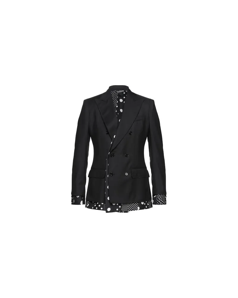 Dolce & Gabbana ANZÜGE und CO-ORDS - Blazersauf YOOX.COM Schwarz