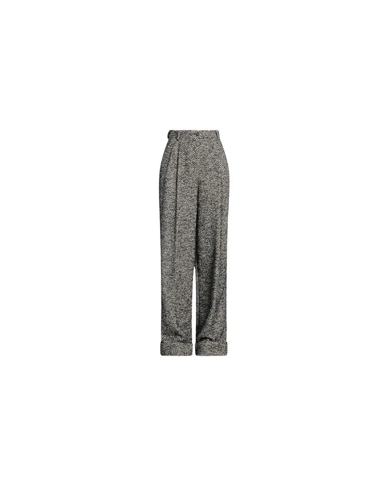 Dolce & Gabbana HOSEN & RÖCKE - Hosenauf YOOX.COM Schwarz
