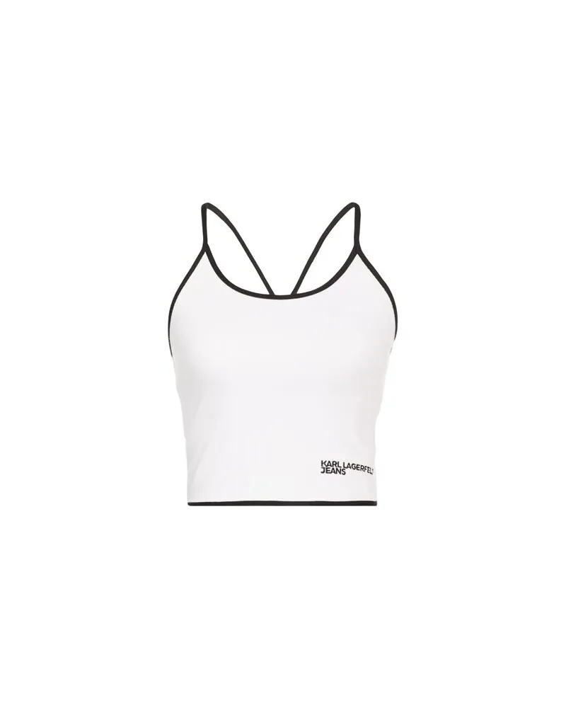 Karl Lagerfeld TOPS - Topsauf YOOX.COM Weiß