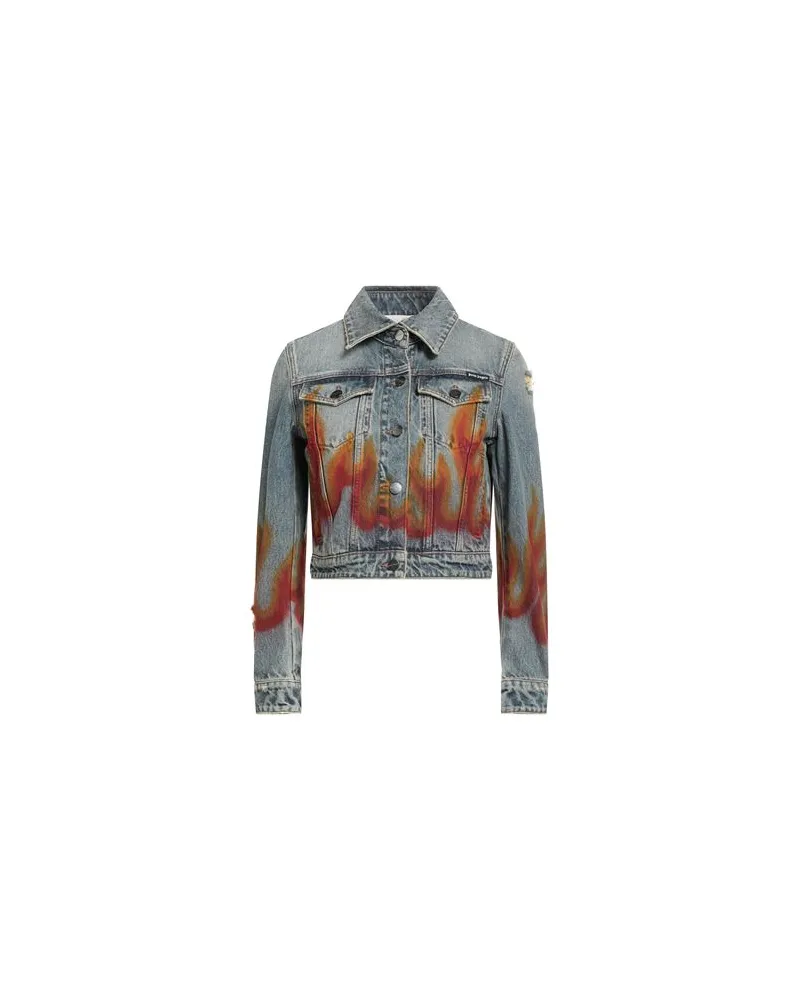 Palm Angels JACKEN & MÄNTEL - Jeansjacken/Mäntelauf YOOX.COM Blau