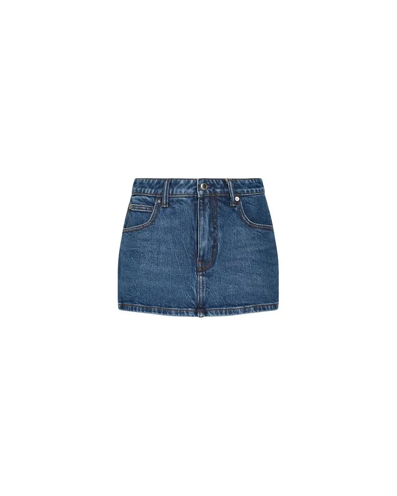 Alexander Wang HOSEN & RÖCKE - Jeansshortsauf YOOX.COM Blau