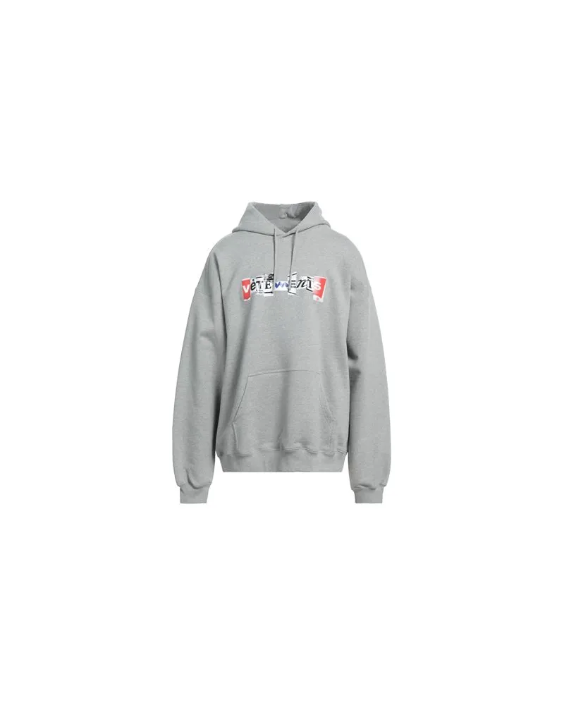 VETEMENTS TOPS - Sweatshirtsauf YOOX.COM Grau