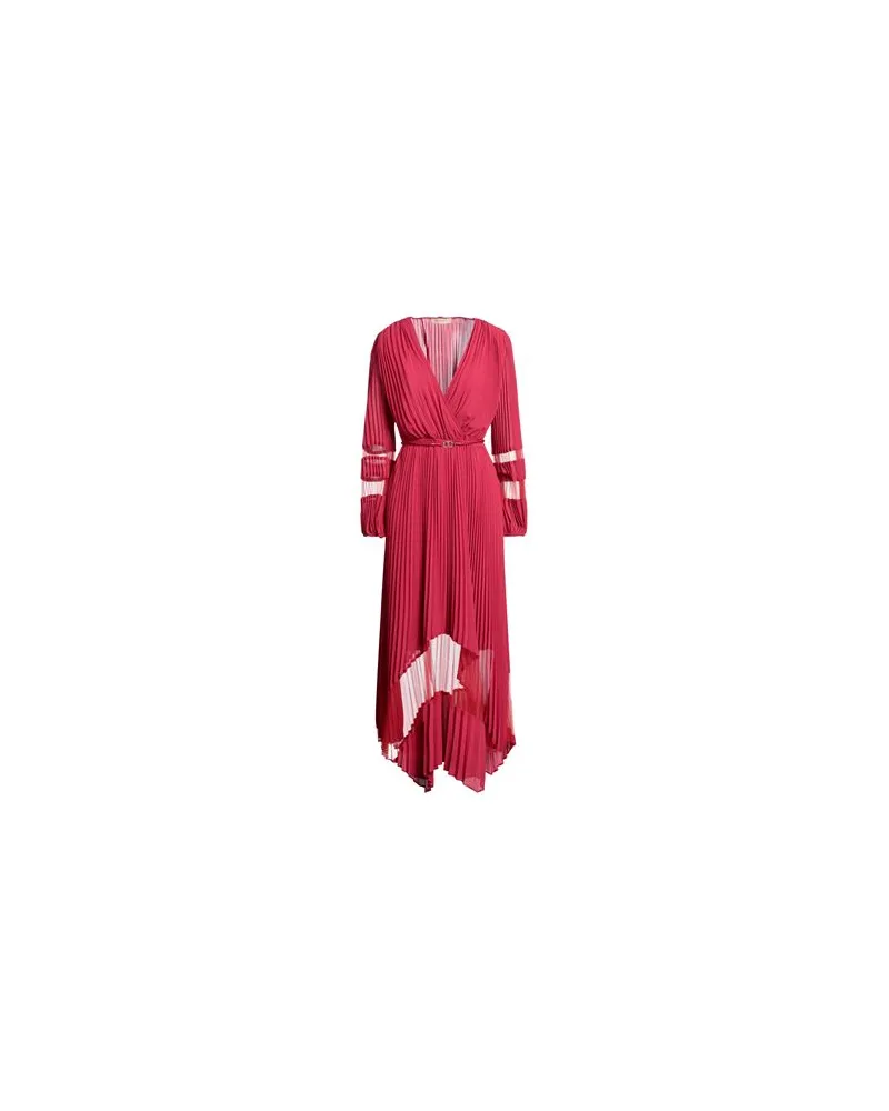 Twin-Set KLEIDER - Midi-Kleiderauf YOOX.COM Magenta