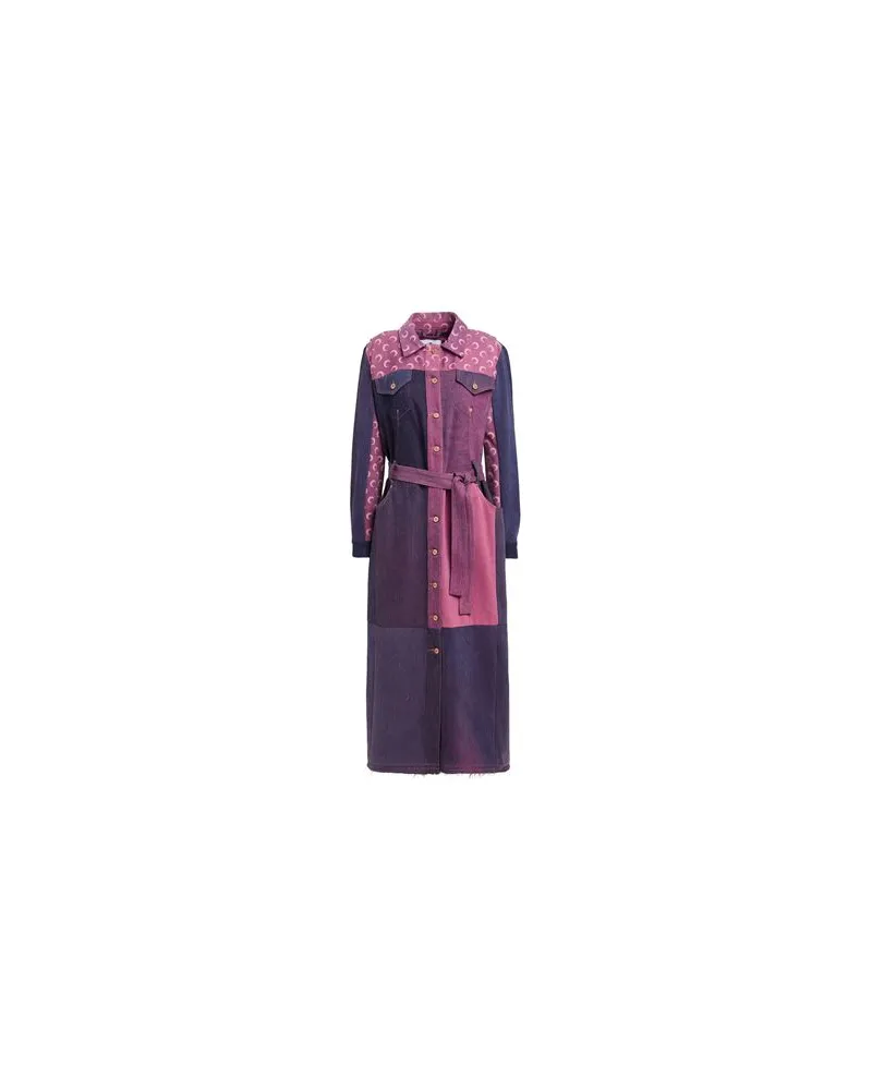 Marine Serre GOLD LINE - JACKEN & MÄNTEL - Jeansjacken/Mäntelauf YOOX.COM Fuchsia