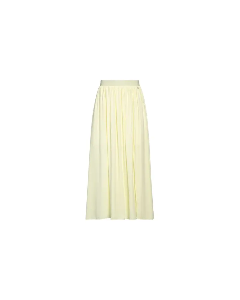 Armani Exchange HOSEN & RÖCKE - Midi-Röckeauf YOOX.COM Pastellgelb