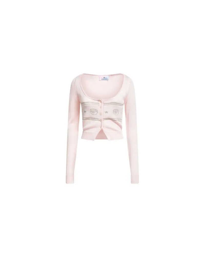 Chiara Ferragni STRICKWAREN - Strickjackenauf YOOX.COM Hellrosa