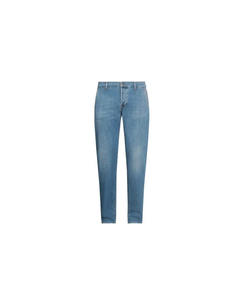 Roy Roger's HOSEN & RÖCKE - Jeanshosenauf YOOX.COM Blau