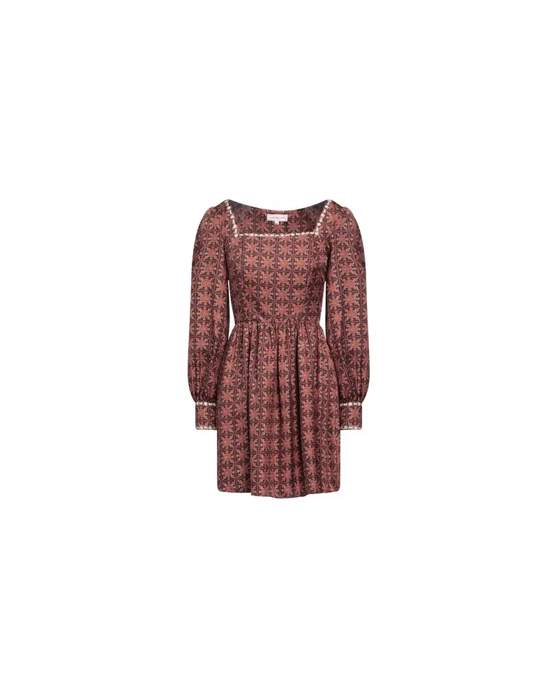 MUZUNGU Sisters KLEIDER - Mini-Kleiderauf YOOX.COM Ziegelrot