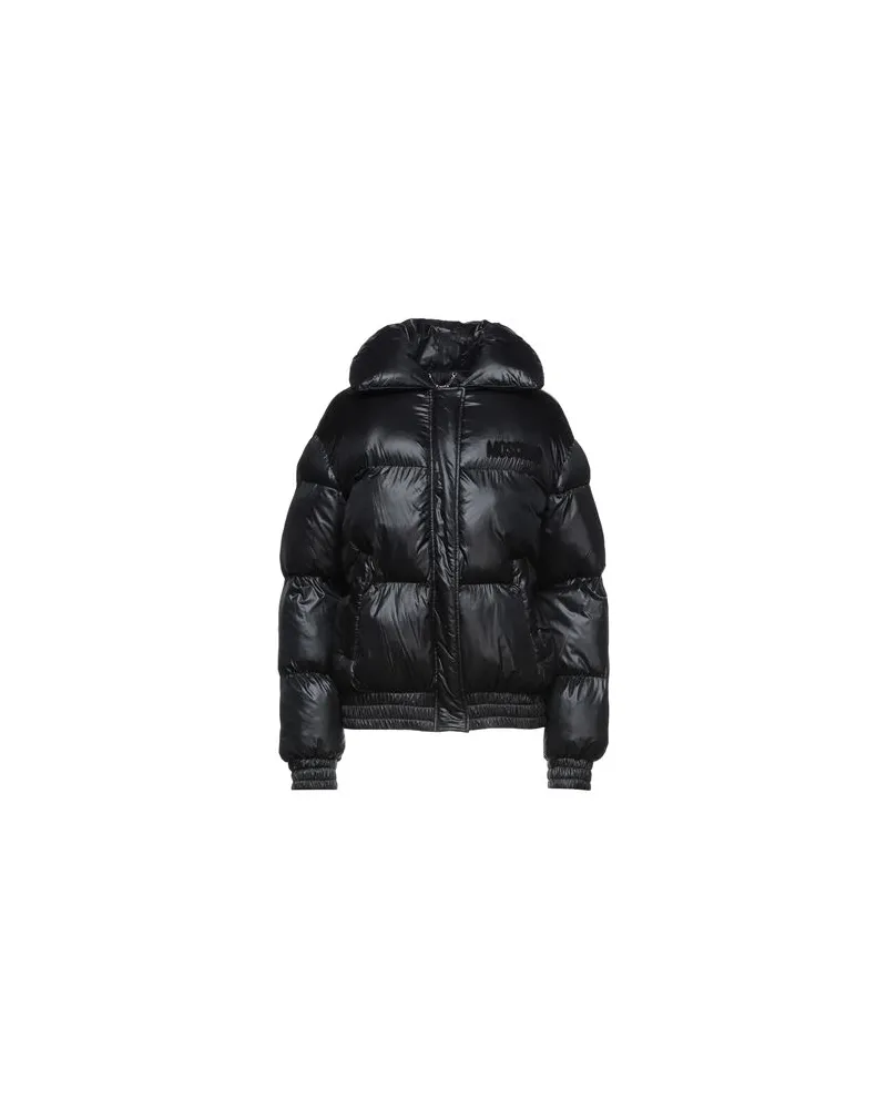 Moschino JACKEN & MÄNTEL - Pufferjacken & Daunenjackenauf YOOX.COM Schwarz