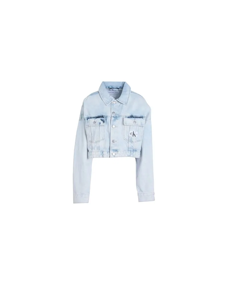 Calvin Klein JACKEN & MÄNTEL - Jeansjacken/Mäntelauf YOOX.COM Blau