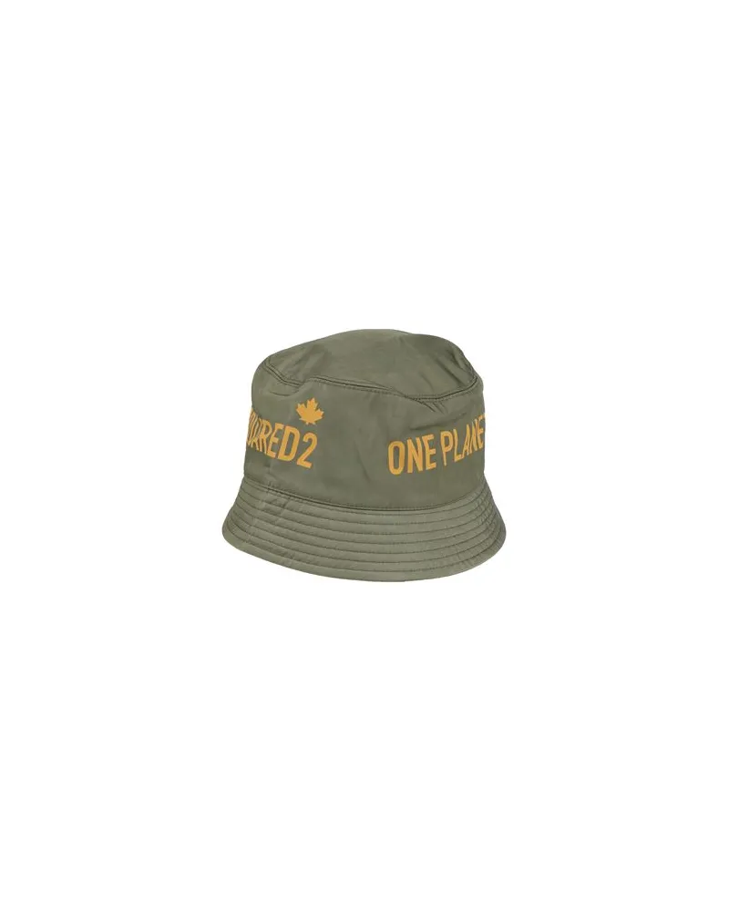 Dsquared2 ACCESSOIRES - Mützen & Hüteauf YOOX.COM Militärgrün