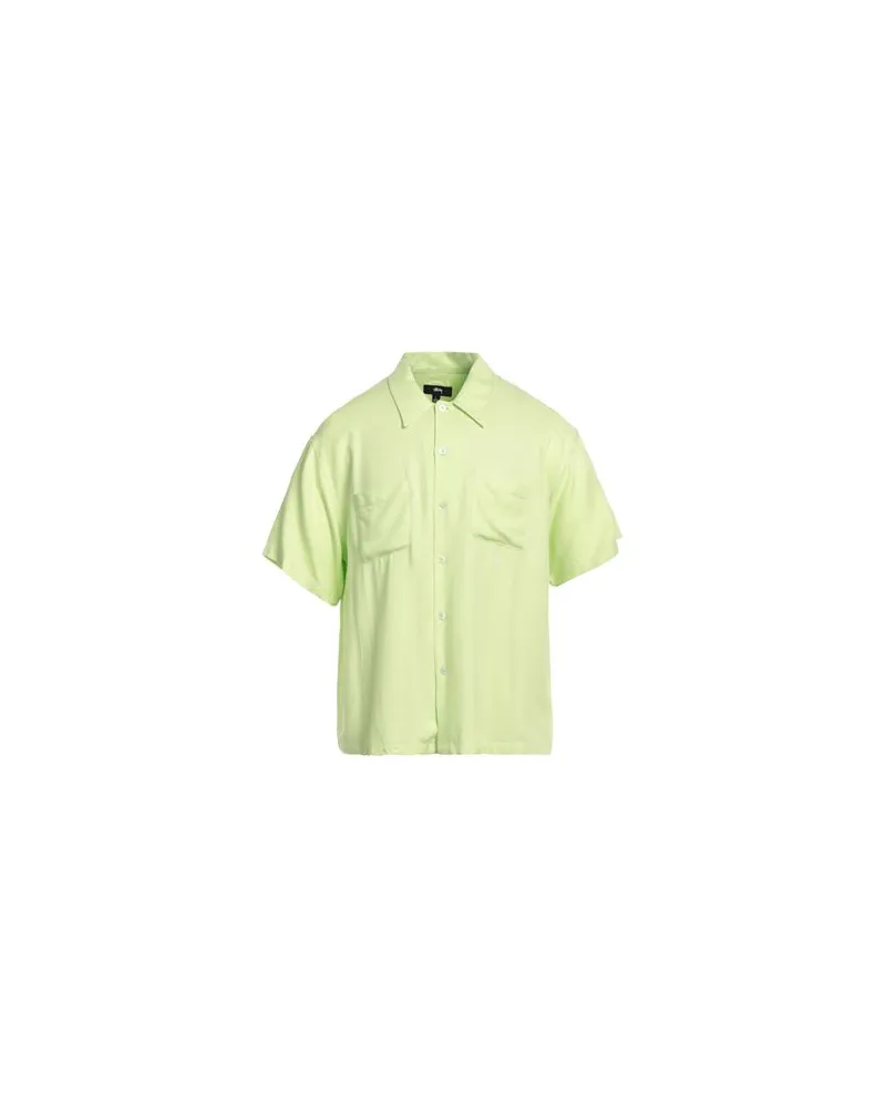 Stüssy TOPS - Hemdenauf YOOX.COM Limettengrün