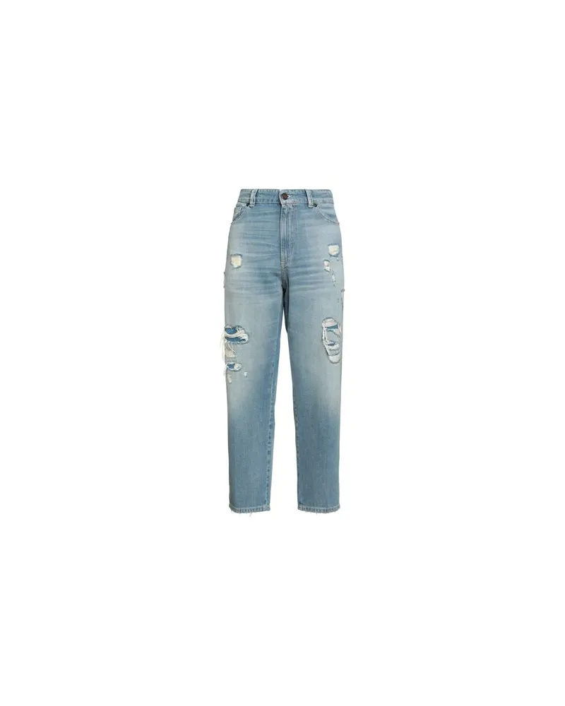 PT TORINO HOSEN & RÖCKE - Jeanshosenauf YOOX.COM Blau
