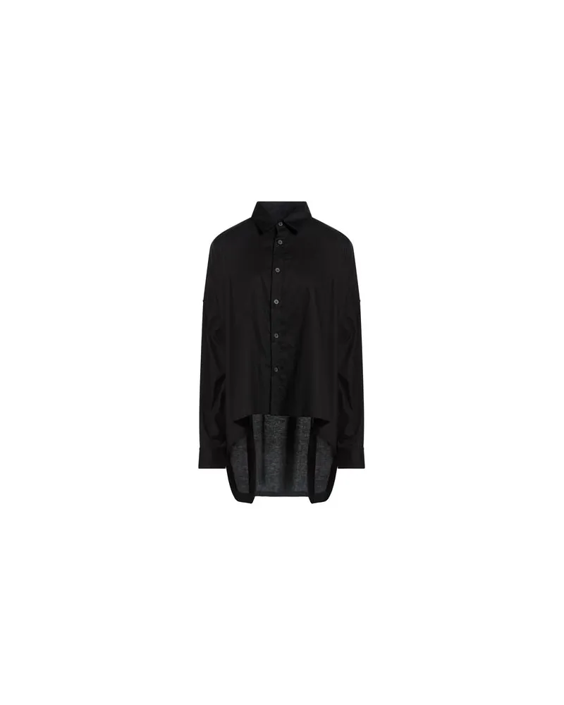 Y'S YOHJI YAMAMOTO TOPS - Hemdenauf YOOX.COM Schwarz