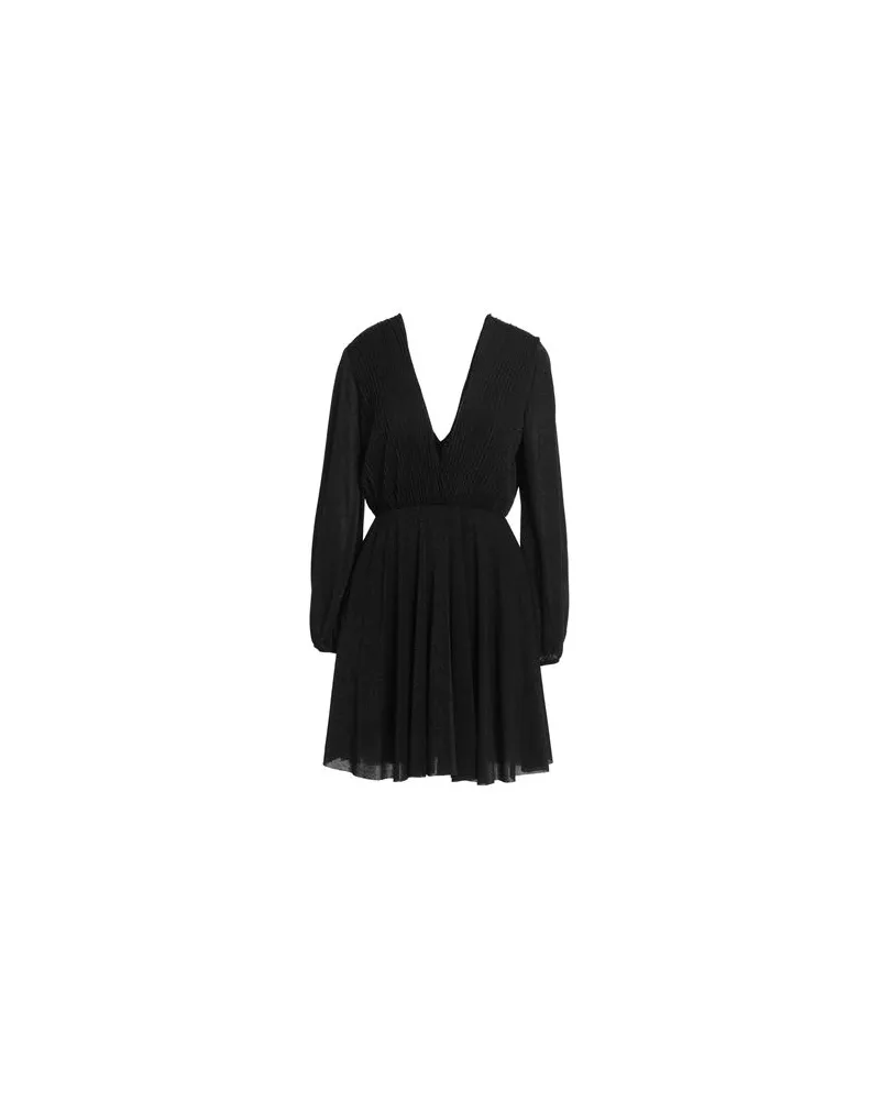 SOLOTRE KLEIDER - Mini-Kleiderauf YOOX.COM Schwarz
