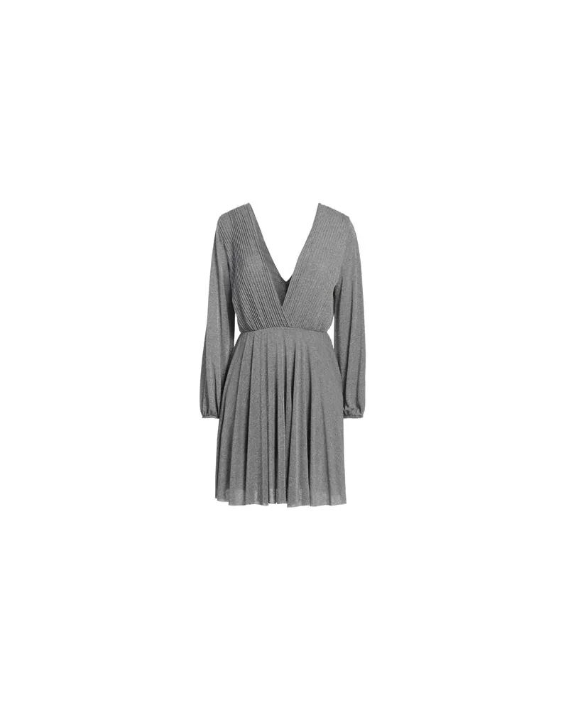 SOLOTRE KLEIDER - Mini-Kleiderauf YOOX.COM Grau