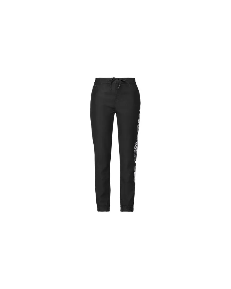 Karl Lagerfeld HOSEN & RÖCKE - Jeanshosenauf YOOX.COM Schwarz