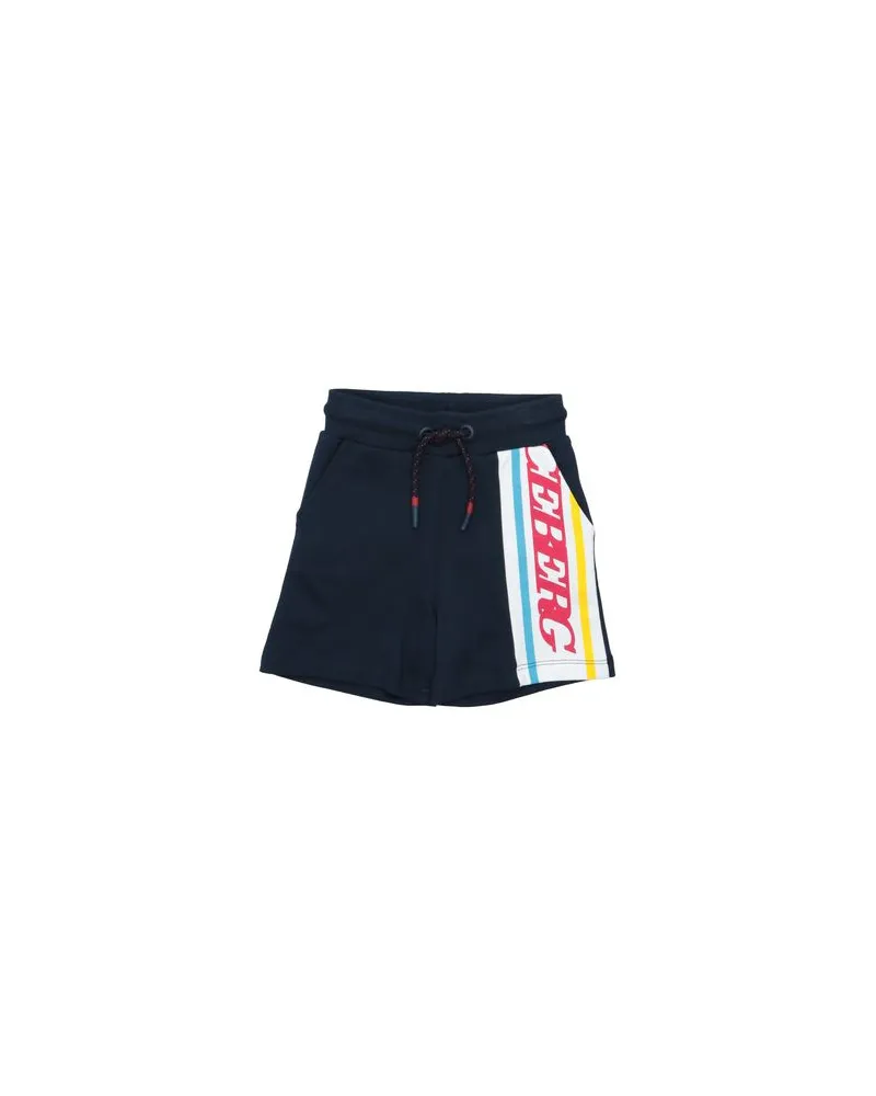 Iceberg HOSEN & RÖCKE - Shorts & Bermudashortsauf YOOX.COM Nachtblau