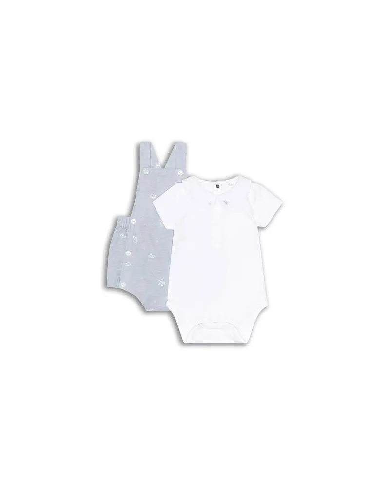 Tartine et Chocolat NEUGEBORENE - Babystrampler & -Latzhoseauf YOOX.COM Weiß