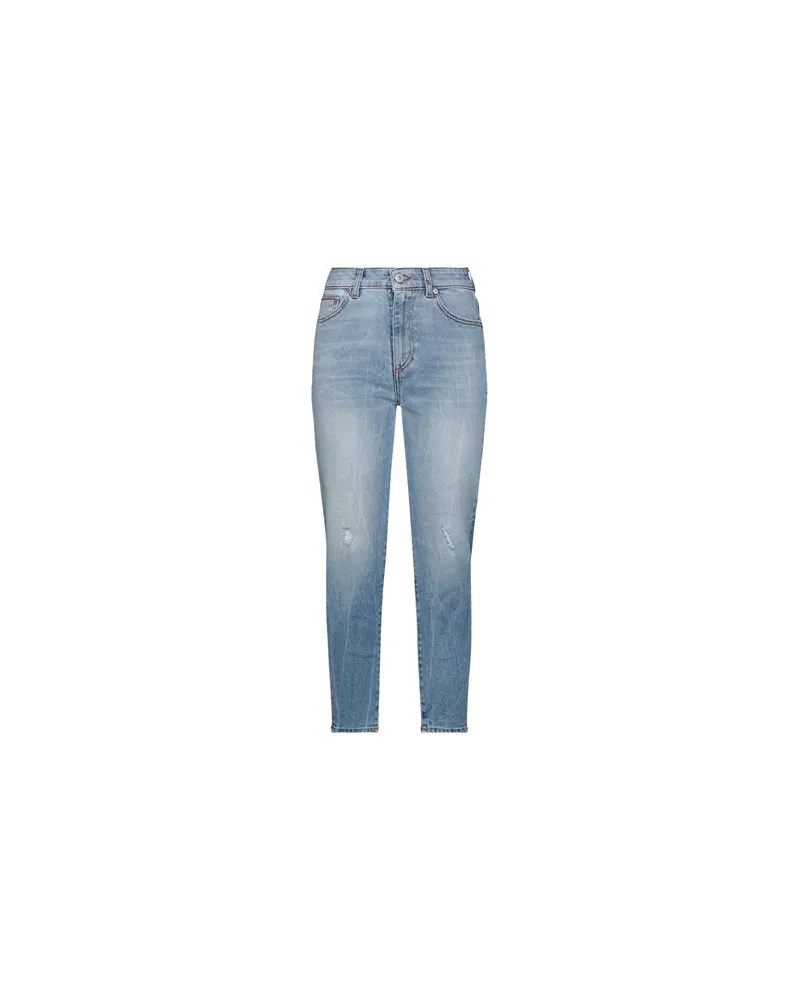 Care Label HOSEN & RÖCKE - Jeanshosenauf YOOX.COM Blau