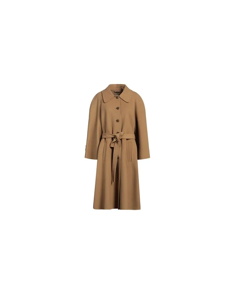 Alberta Ferretti JACKEN & MÄNTEL - Mäntelauf YOOX.COM Kamel
