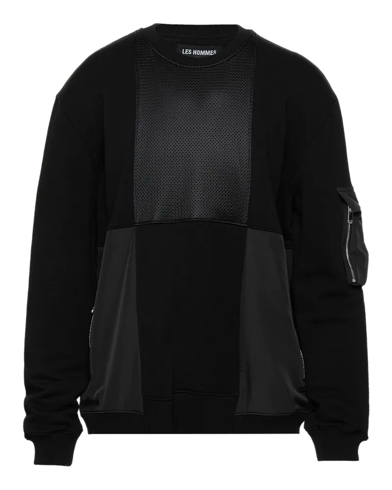 Les Hommes Sweatshirt Schwarz