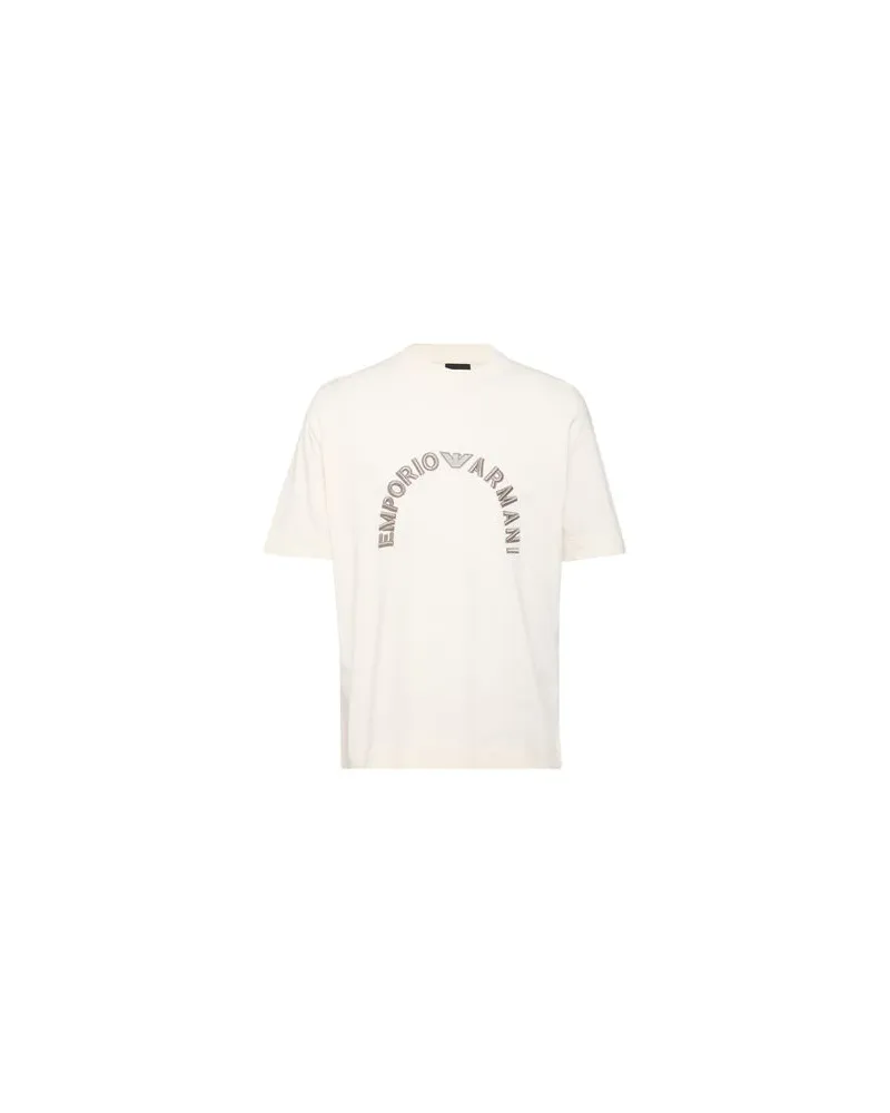 Emporio Armani TOPS - T-shirtsauf YOOX.COM Elfenbein