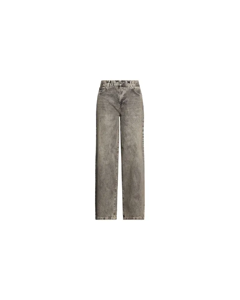 8PM HOSEN & RÖCKE - Jeanshosenauf YOOX.COM Braungrau