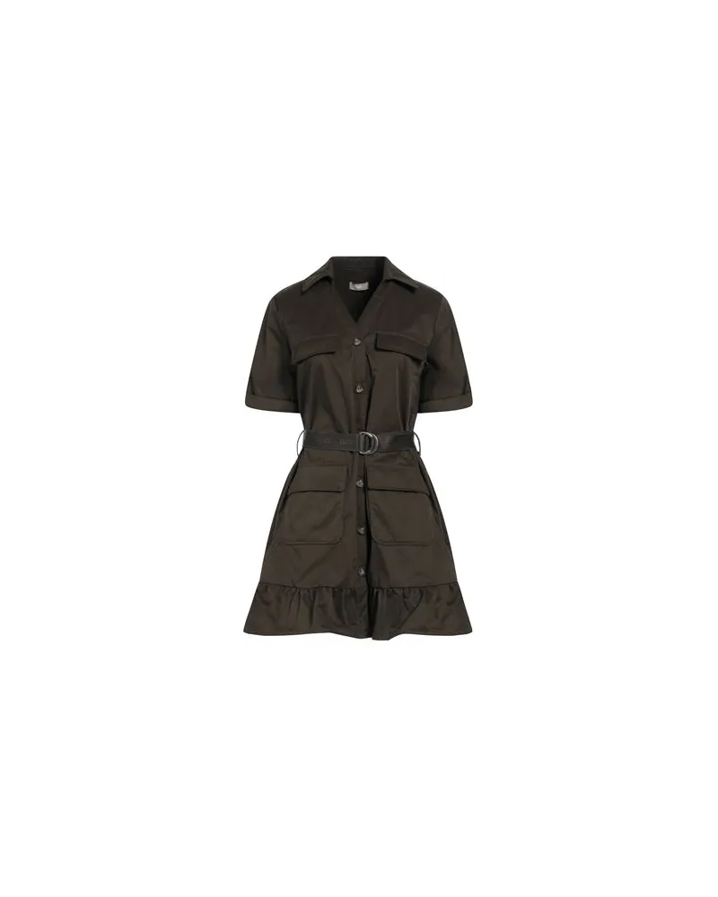 Liu Jo KLEIDER - Mini-Kleiderauf YOOX.COM Dunkelgrün