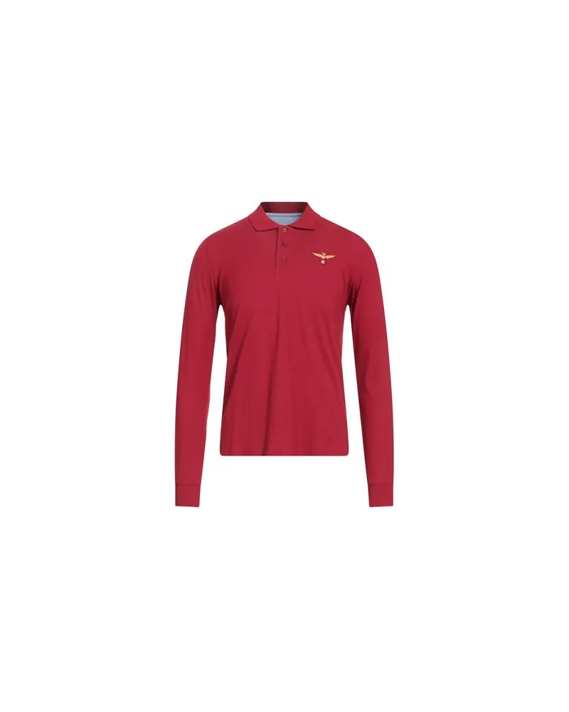 Aeronautica Militare TOPS - Poloshirtsauf YOOX.COM Rot