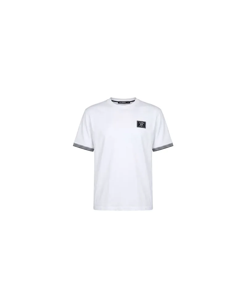 Karl Lagerfeld TOPS - T-shirtsauf YOOX.COM Weiß