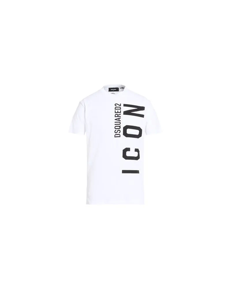 Dsquared2 ICON - TOPS - T-shirtsauf YOOX.COM Weiß