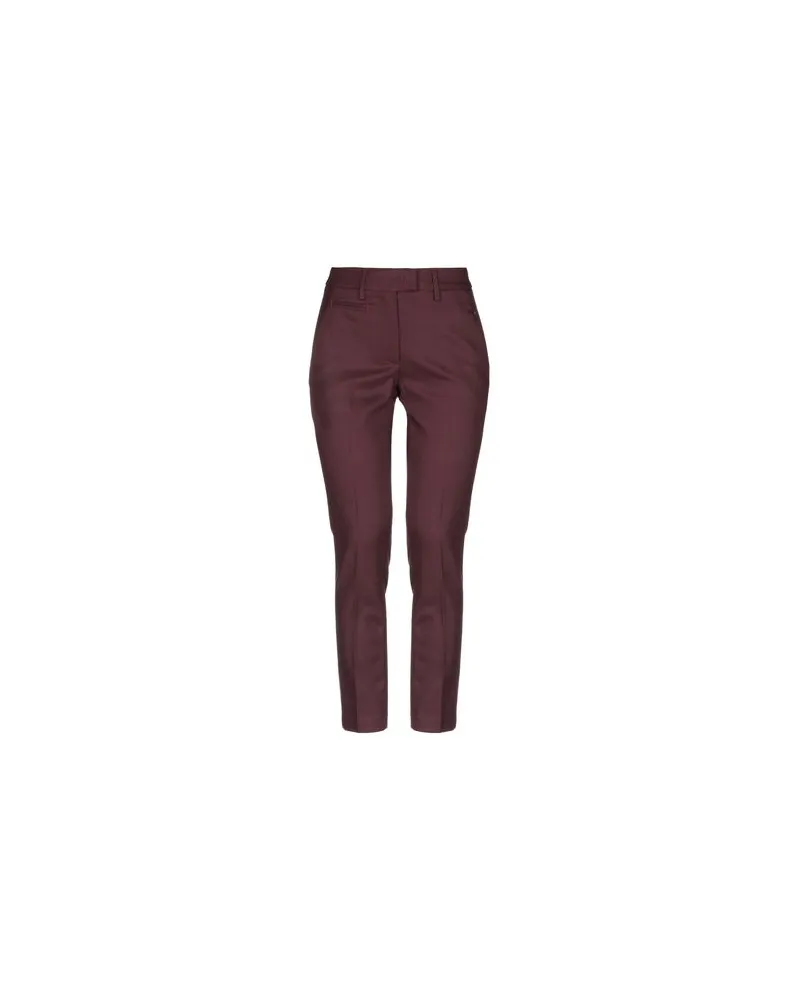 Dondup HOSEN & RÖCKE - Hosenauf YOOX.COM Bordeaux