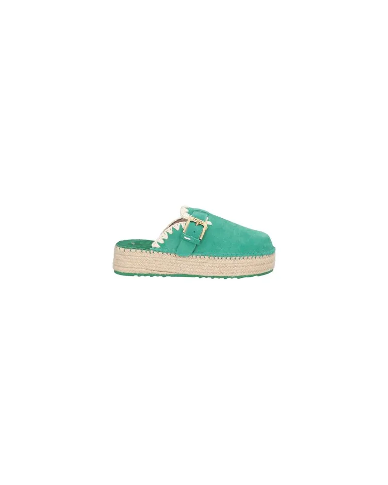 Mou SCHUHE - Espadrillesauf YOOX.COM Grün