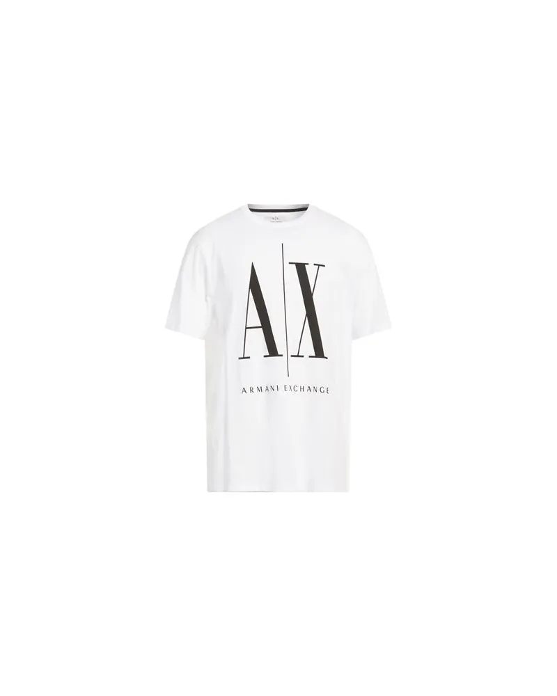 Armani Exchange TOPS - T-shirtsauf YOOX.COM Weiß