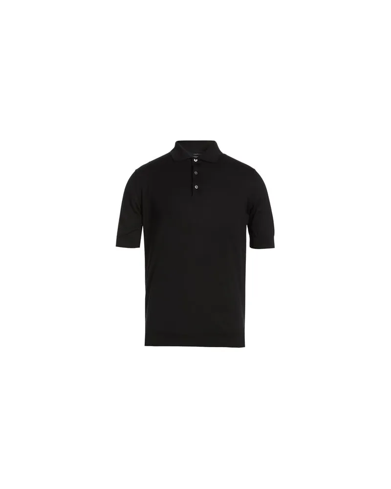 LARDINI TOPS - Poloshirtsauf YOOX.COM Schwarz
