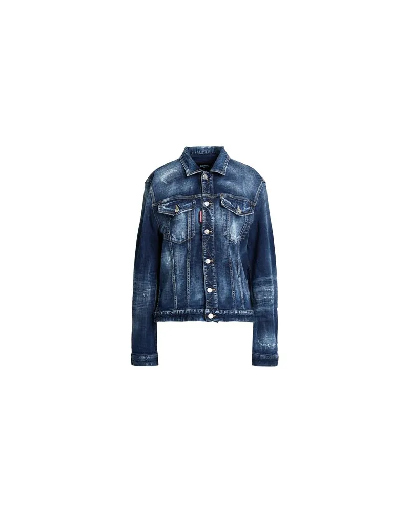 Dsquared2 JACKEN & MÄNTEL - Jeansjacken/Mäntelauf YOOX.COM Blau