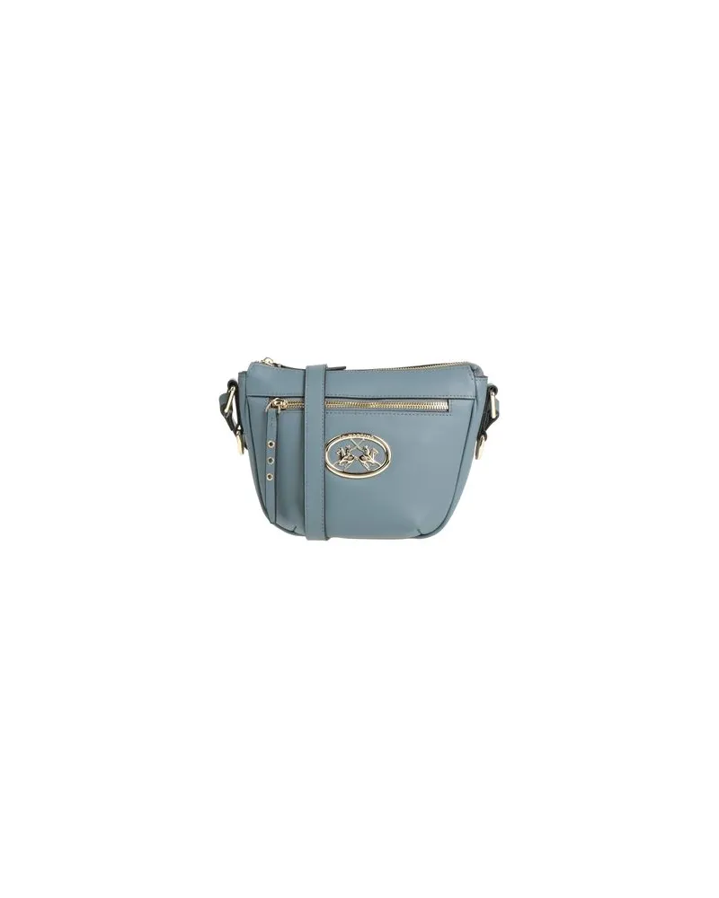 La Martina TASCHEN - Umhängetascheauf YOOX.COM Blaugrau