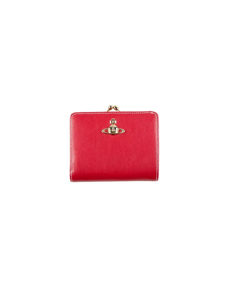 Vivienne Westwood Kleinlederwaren - Brieftaschenauf YOOX.COM Rot