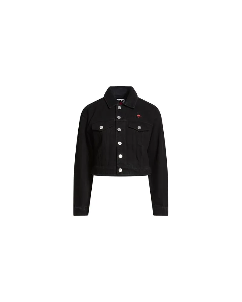 DKNY JACKEN & MÄNTEL - Jeansjacken/Mäntelauf YOOX.COM Schwarz