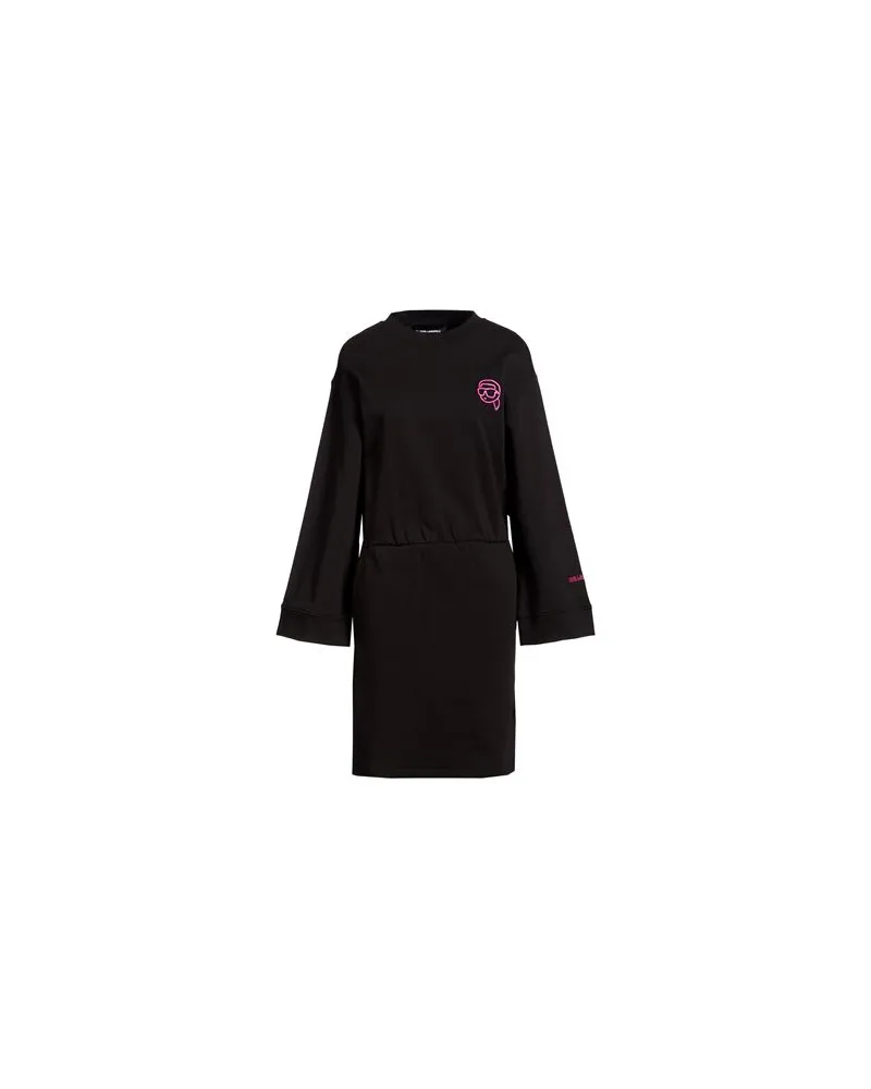 Karl Lagerfeld KARL CARES - KLEIDER - Midi-Kleiderauf YOOX.COM Schwarz