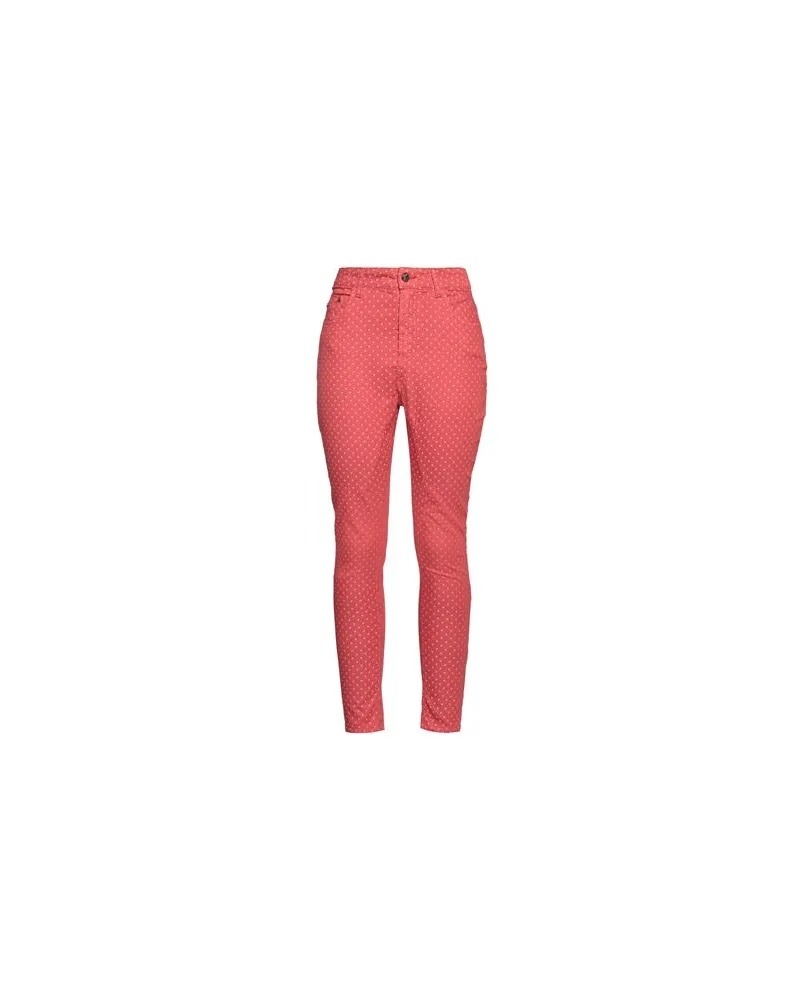 Manila Grace HOSEN & RÖCKE - Jeanshosenauf YOOX.COM Rot