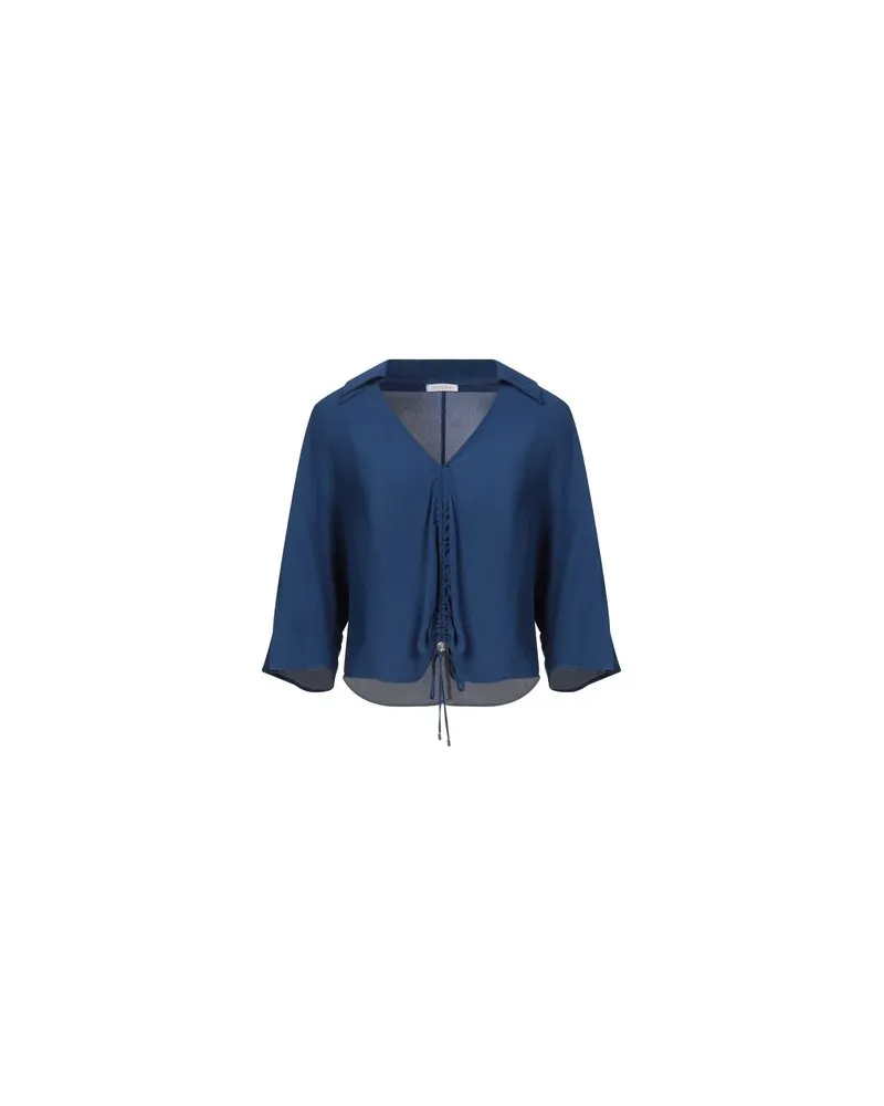 Patrizia Pepe TOPS - Topsauf YOOX.COM Marineblau