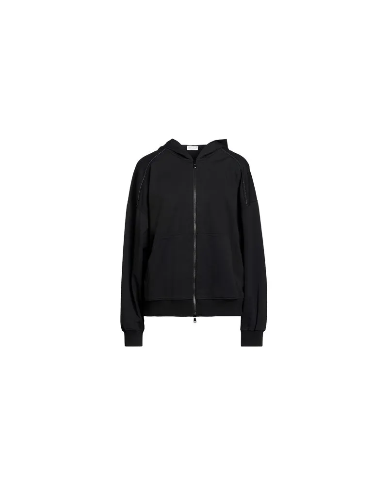 Brunello Cucinelli TOPS - Sweatshirtsauf YOOX.COM Schwarz