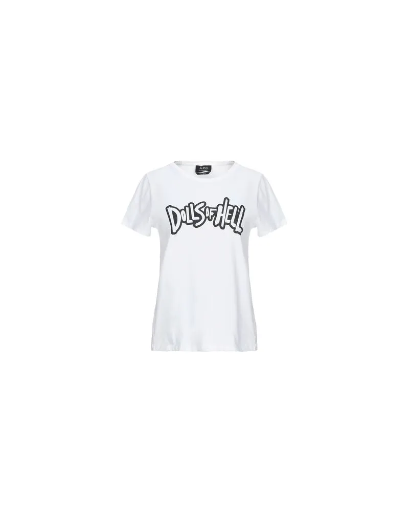A.P.C. TOPS - T-shirtsauf YOOX.COM Weiß