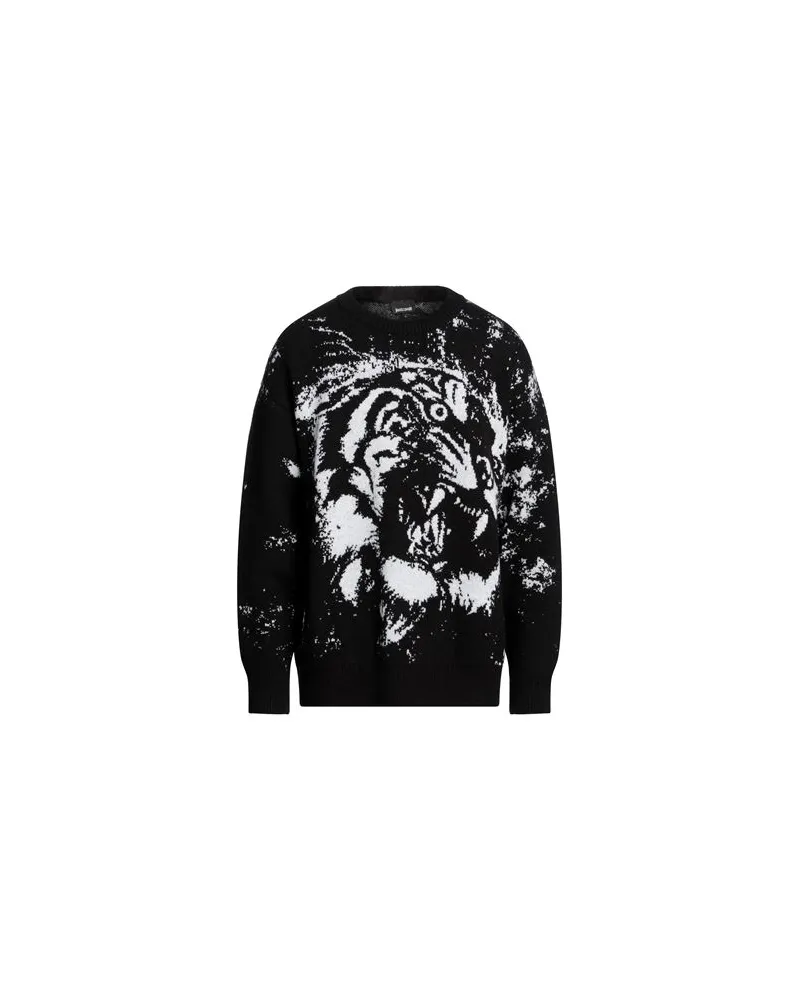 Just Cavalli STRICKWAREN - Pulloverauf YOOX.COM Schwarz