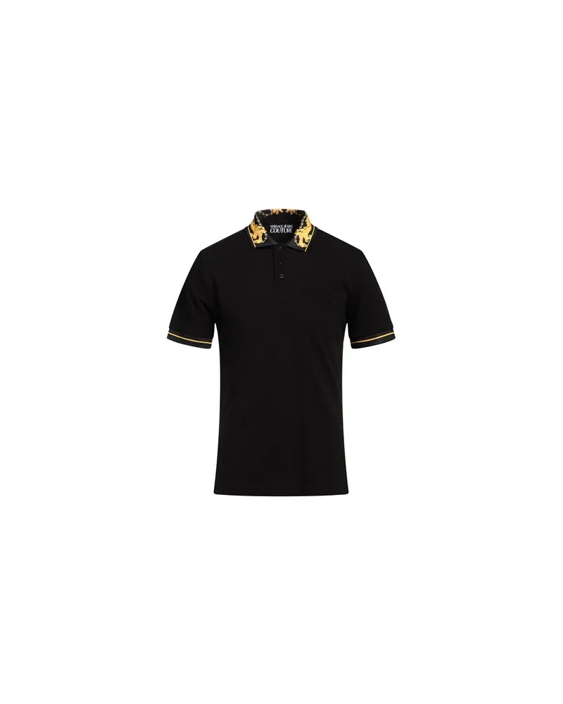 Versace Jeans TOPS - Poloshirtsauf YOOX.COM Schwarz
